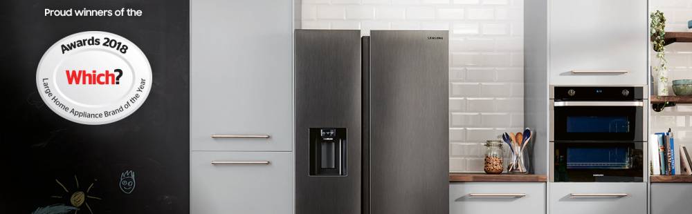 Samsung black steel american deals fridge freezer